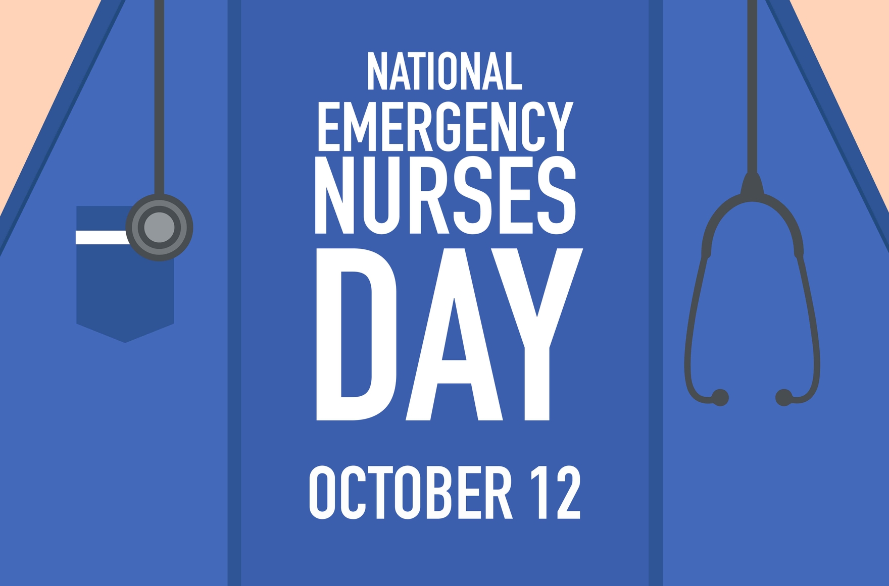 Free National Emergency Nurse’s Day Banner in Illustrator, PSD, EPS, SVG, JPG, PNG