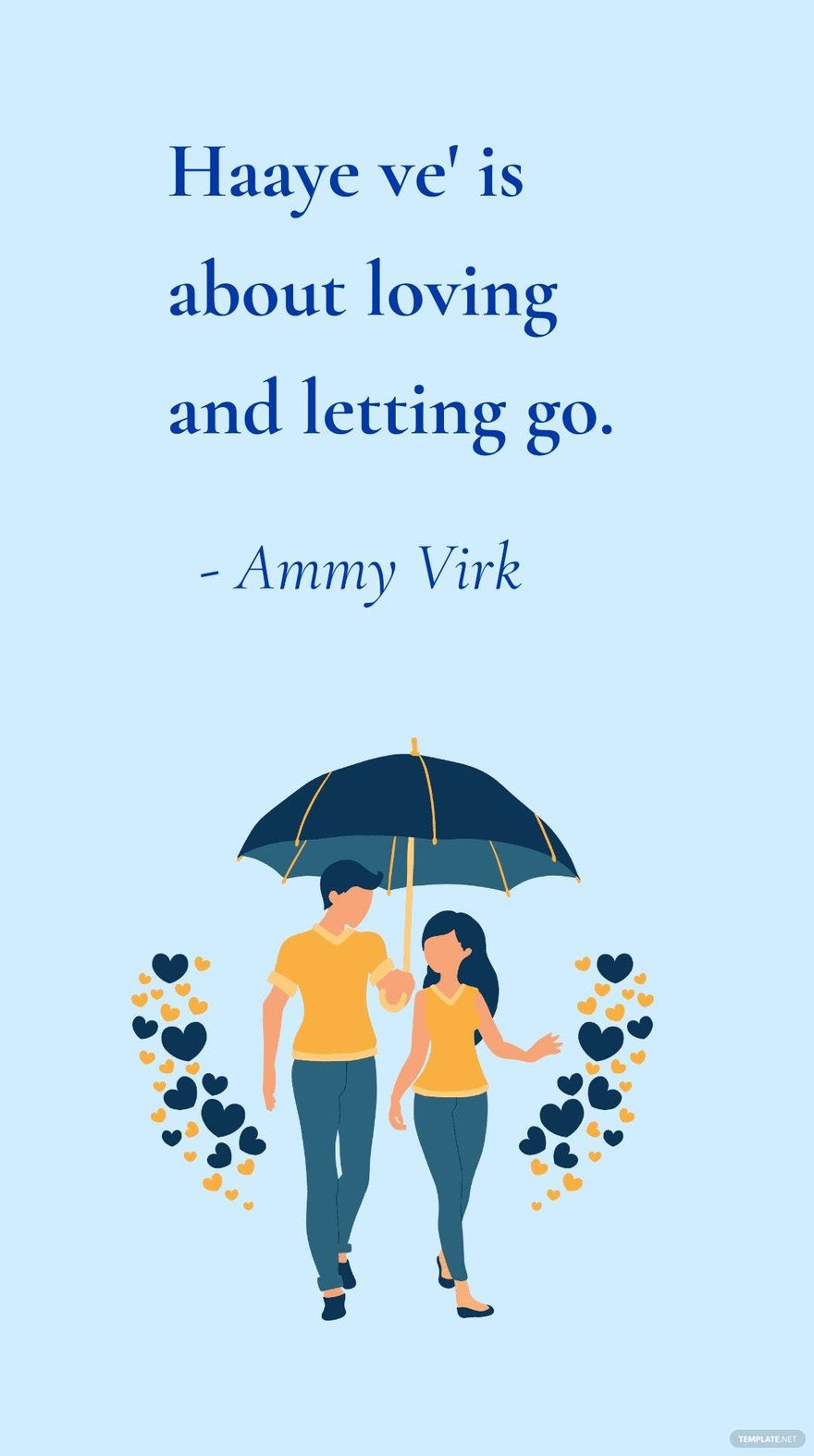 Ammy Virk - Haaye ve' is about loving and letting go. in JPG