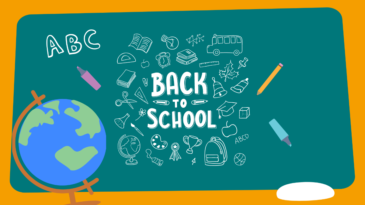 Free Chalkboard Clipart Background Template