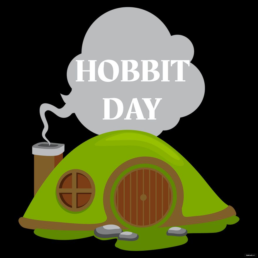 Hobbit Day Illustration
