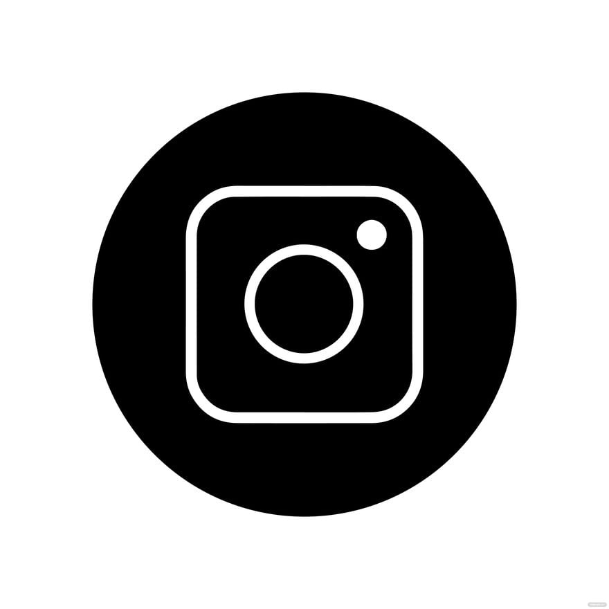 Free Black Instagram Clipart