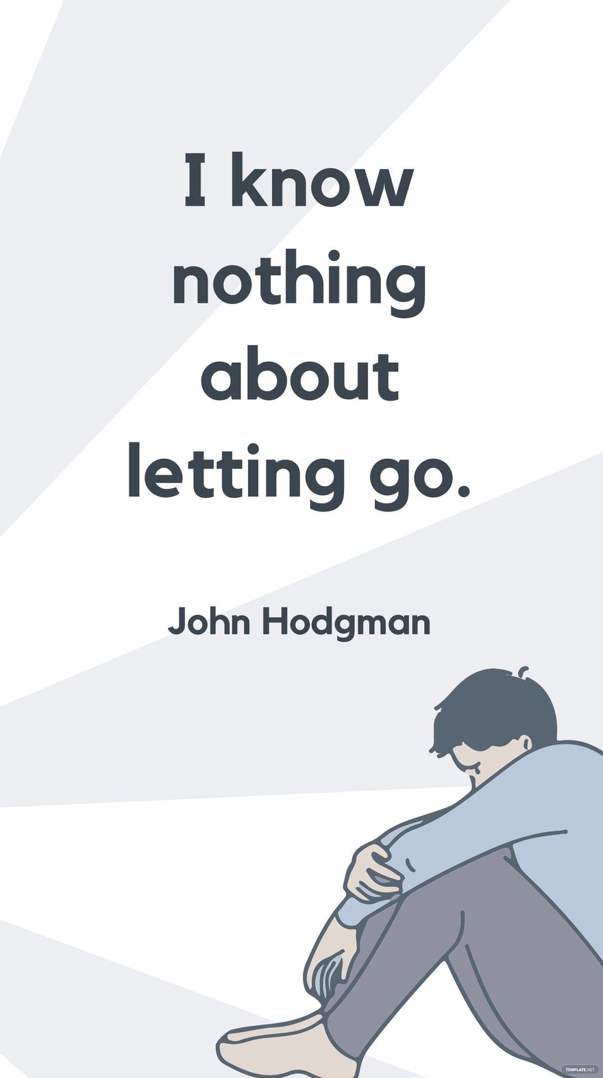 John Hodgman - I know nothing about letting go. in JPG