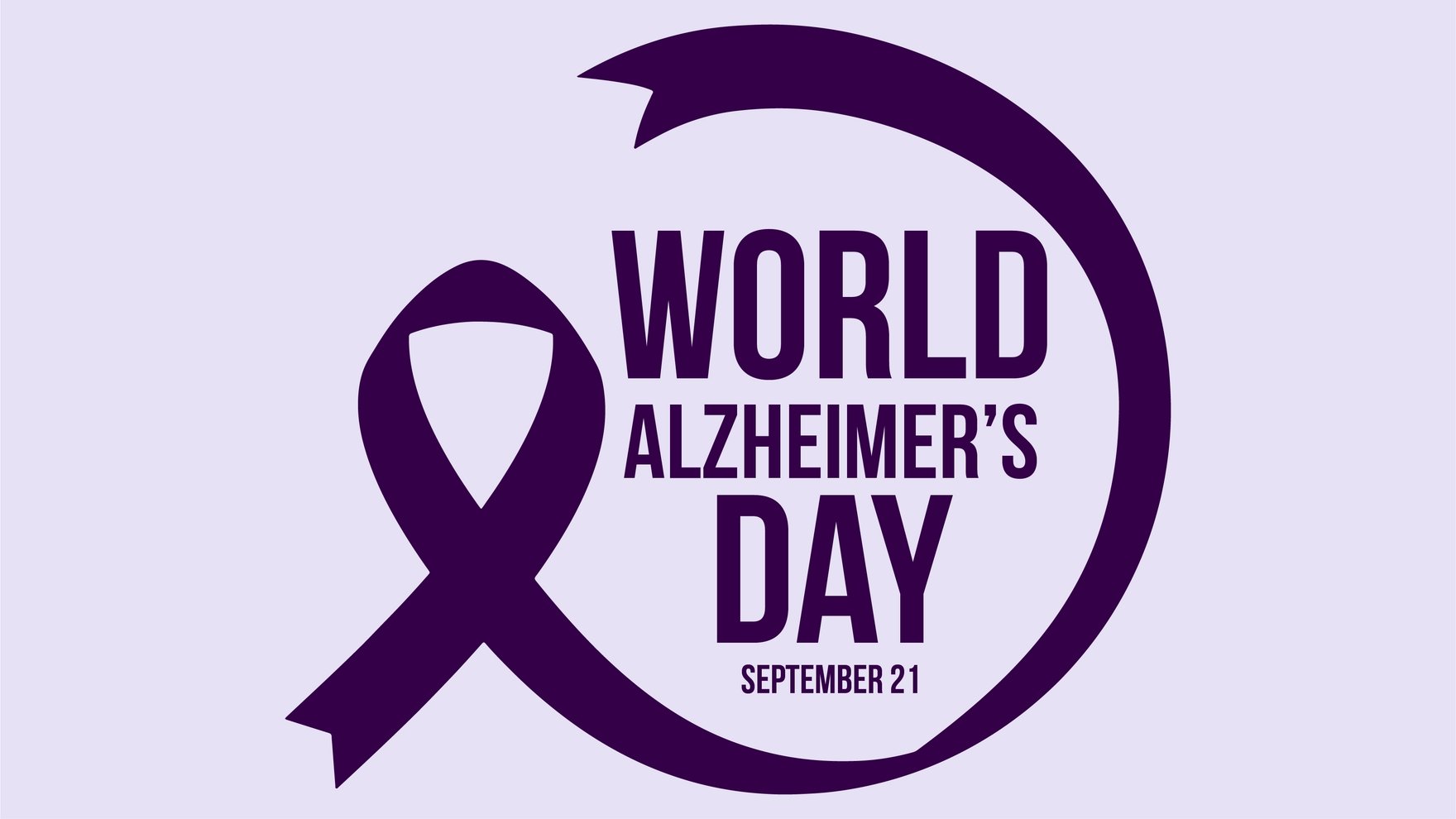 World Alzheimer’s Day Banner Background
