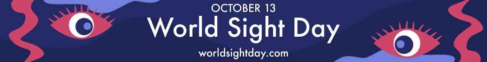 World Sight Day Website Banner