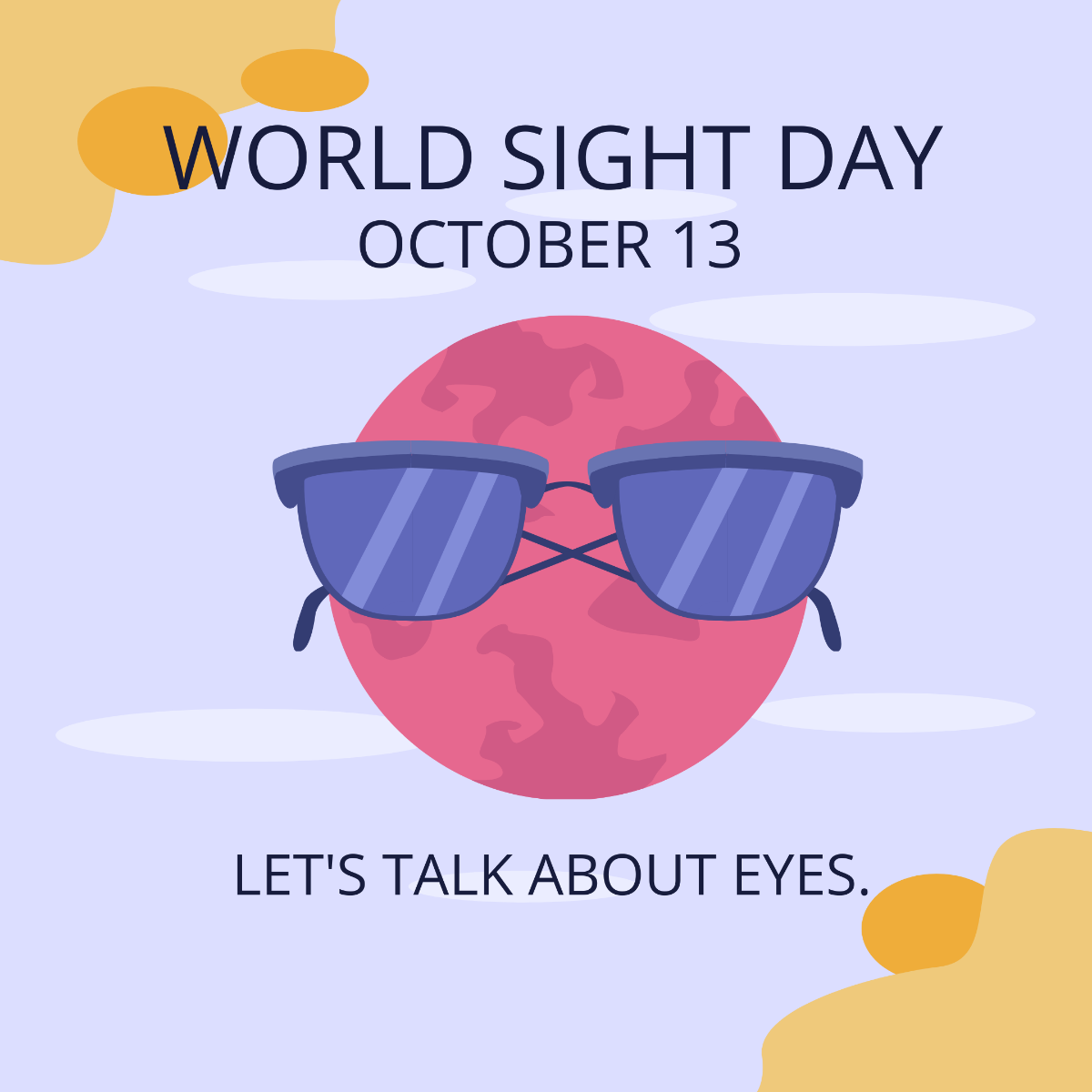 World Sight Day FB Post Template