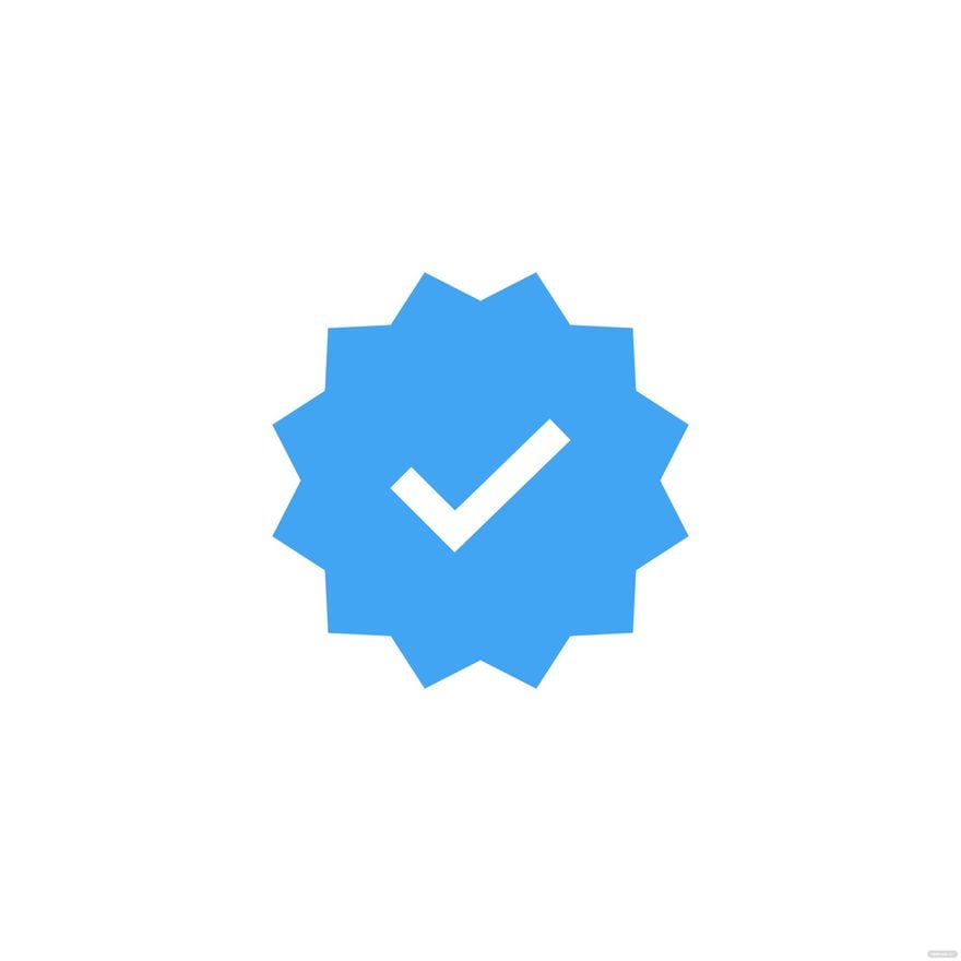 Free Instagram Verified Icon Clipart