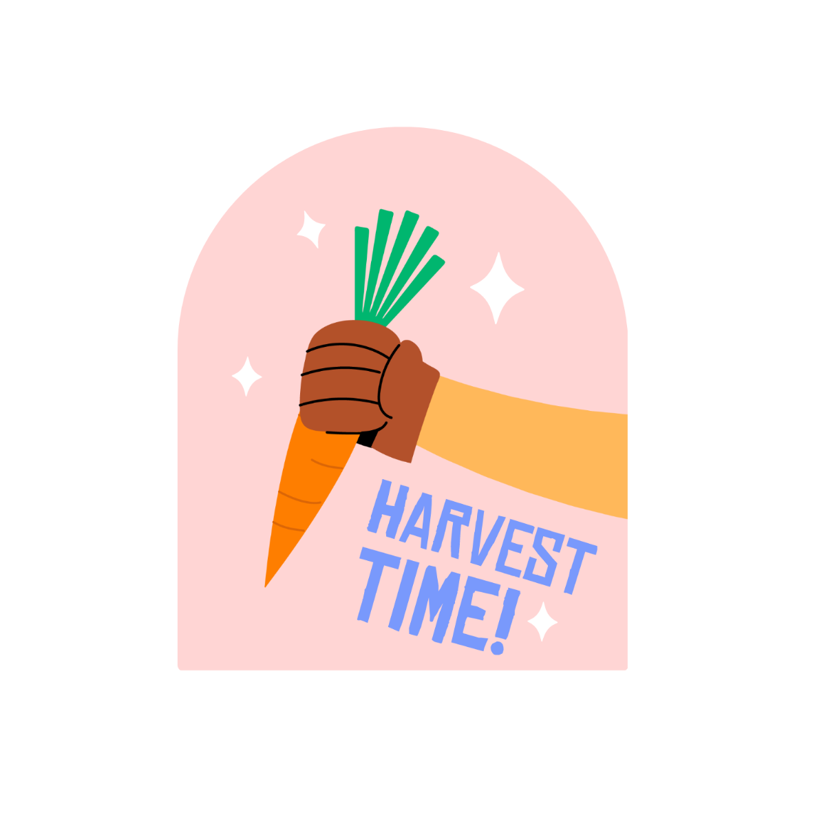 Harvest Clipart Template