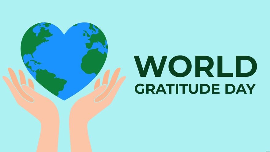World Gratitude Day Background