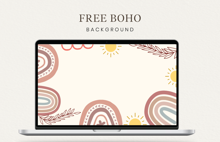 Free Boho Background in Illustrator, EPS, SVG, JPG, PNG