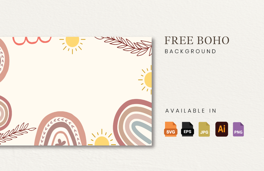Free Boho Background Template to Edit Online Free Boho Background Template to Edit Online