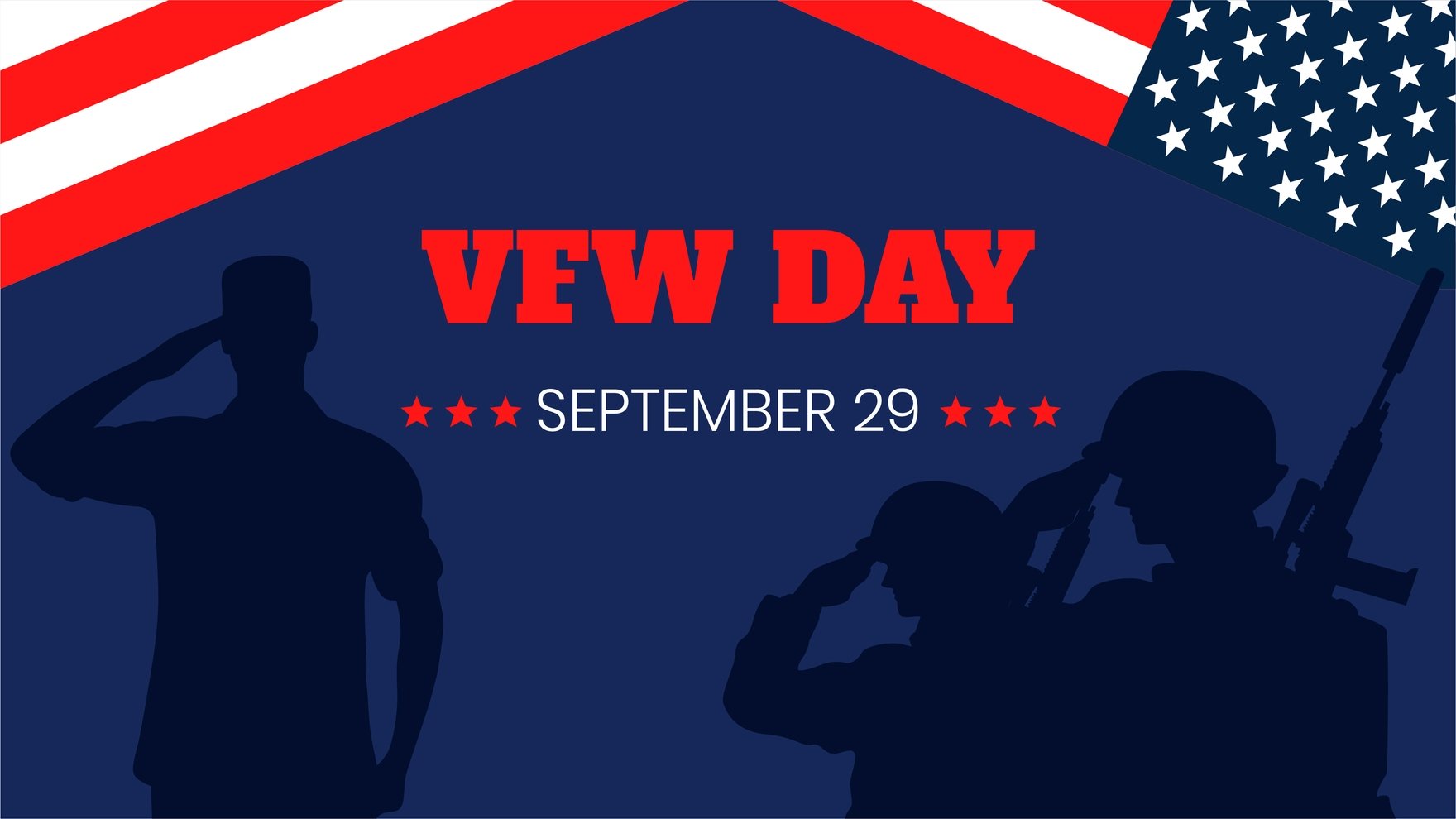 Free VFW Day Background