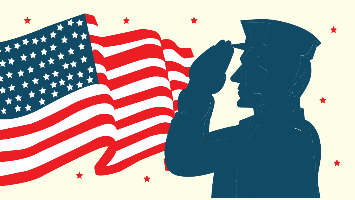 VFW Day Vector Background Template