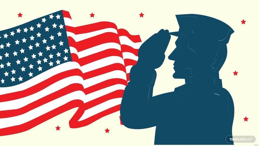 Free VFW Day Vector Background