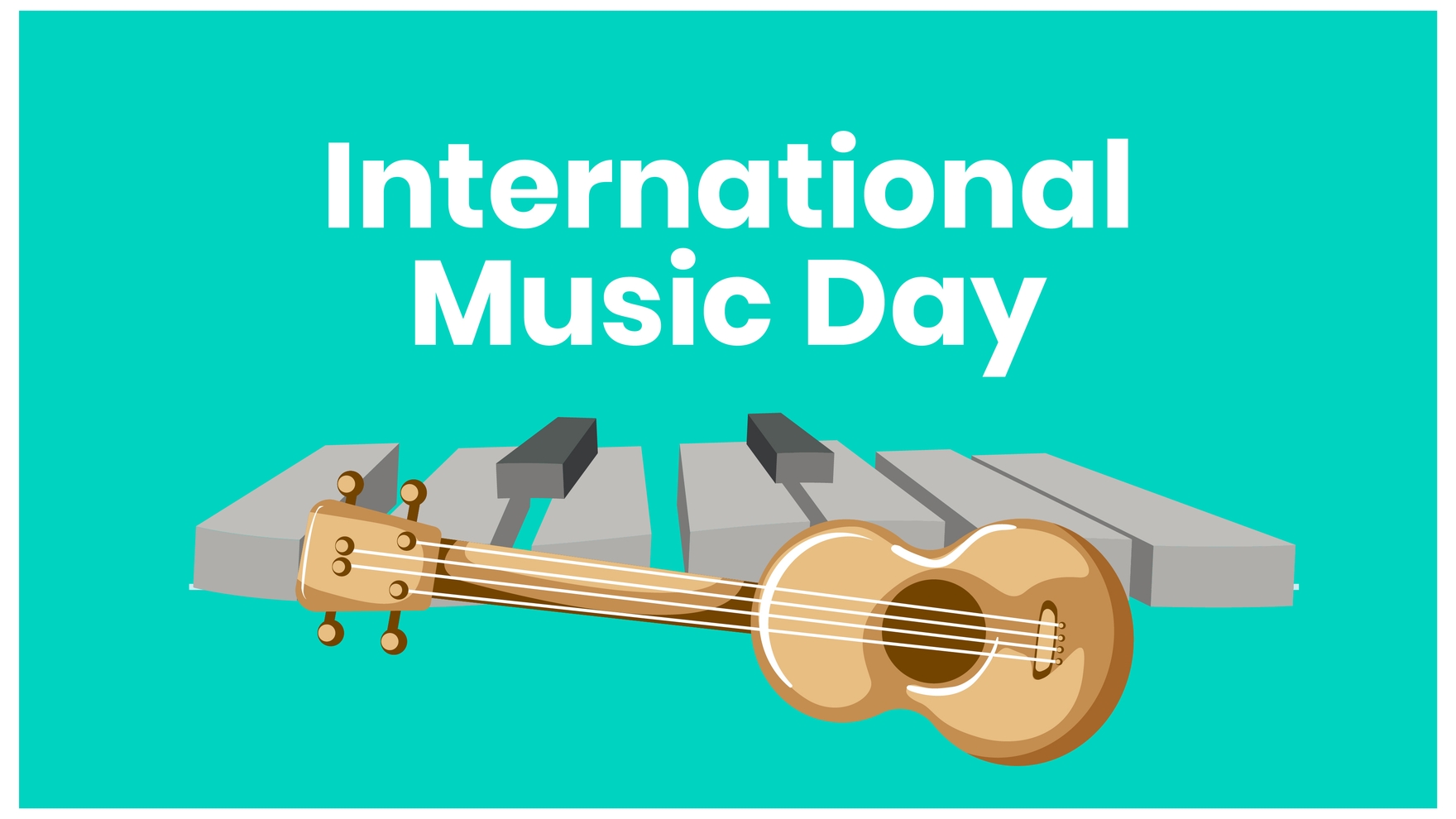 Free International Music Day Photo Background