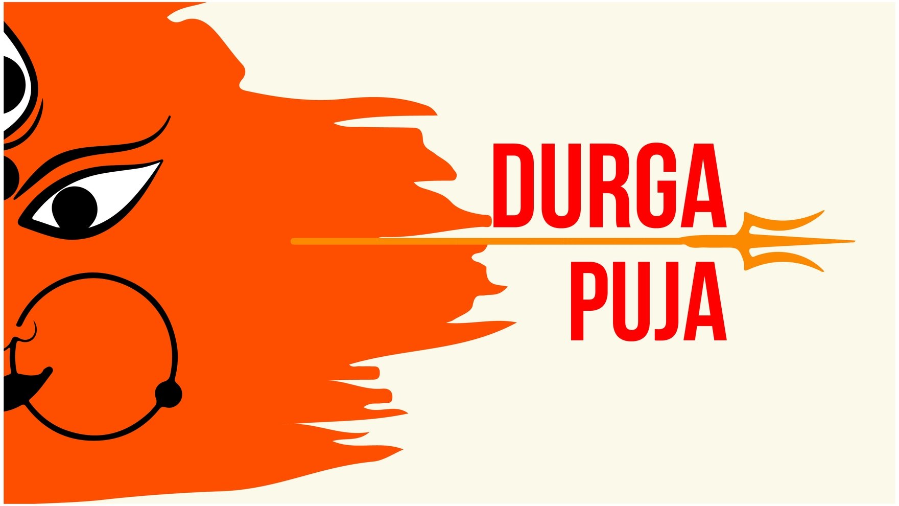 Free Durga Puja Day Background
