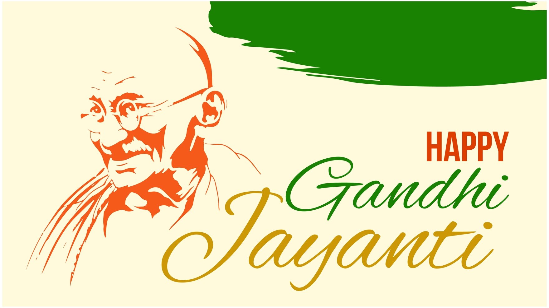 Free Gandhi Jayanti Background
