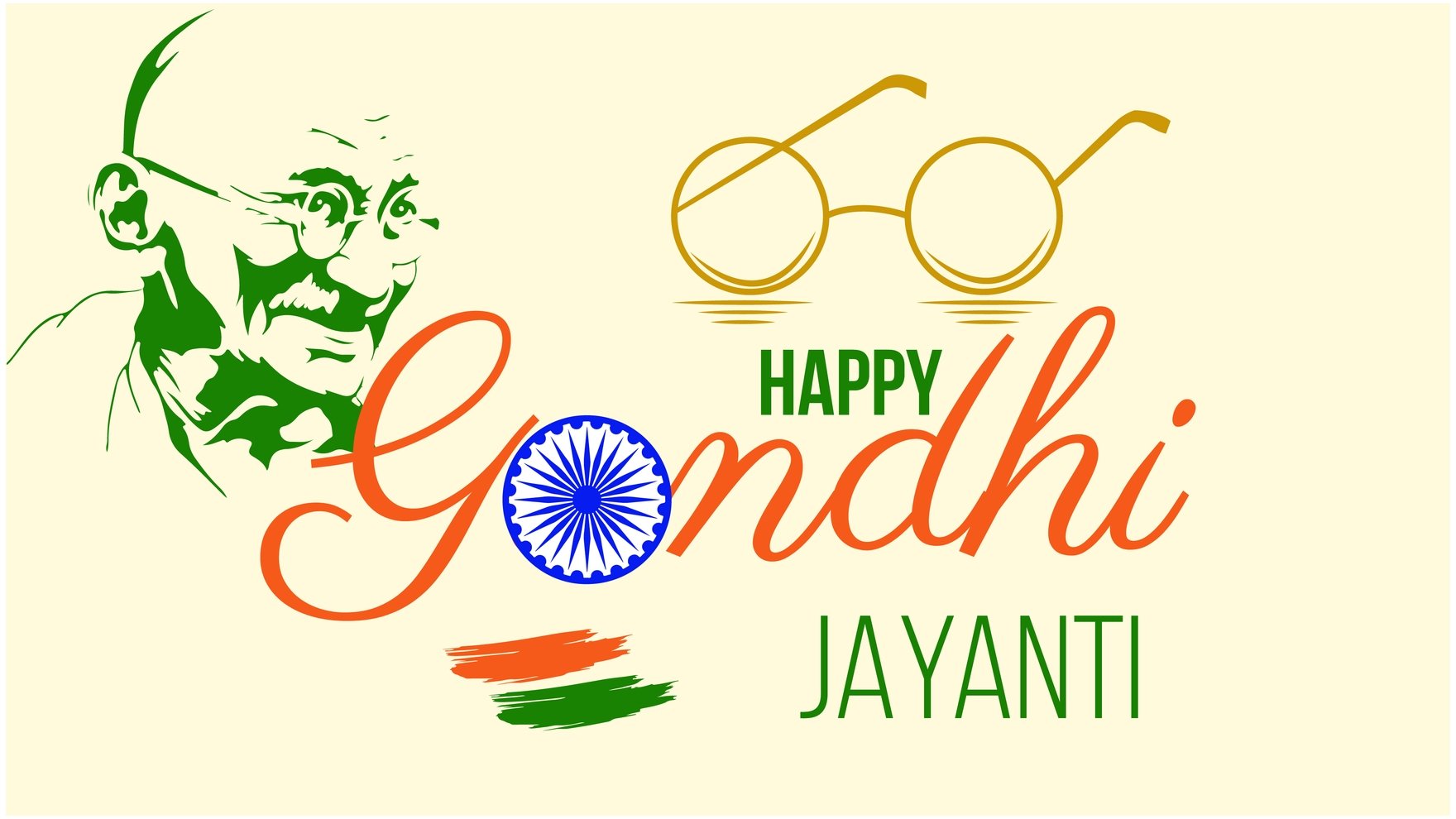 Happy Gandhi Jayanti Background