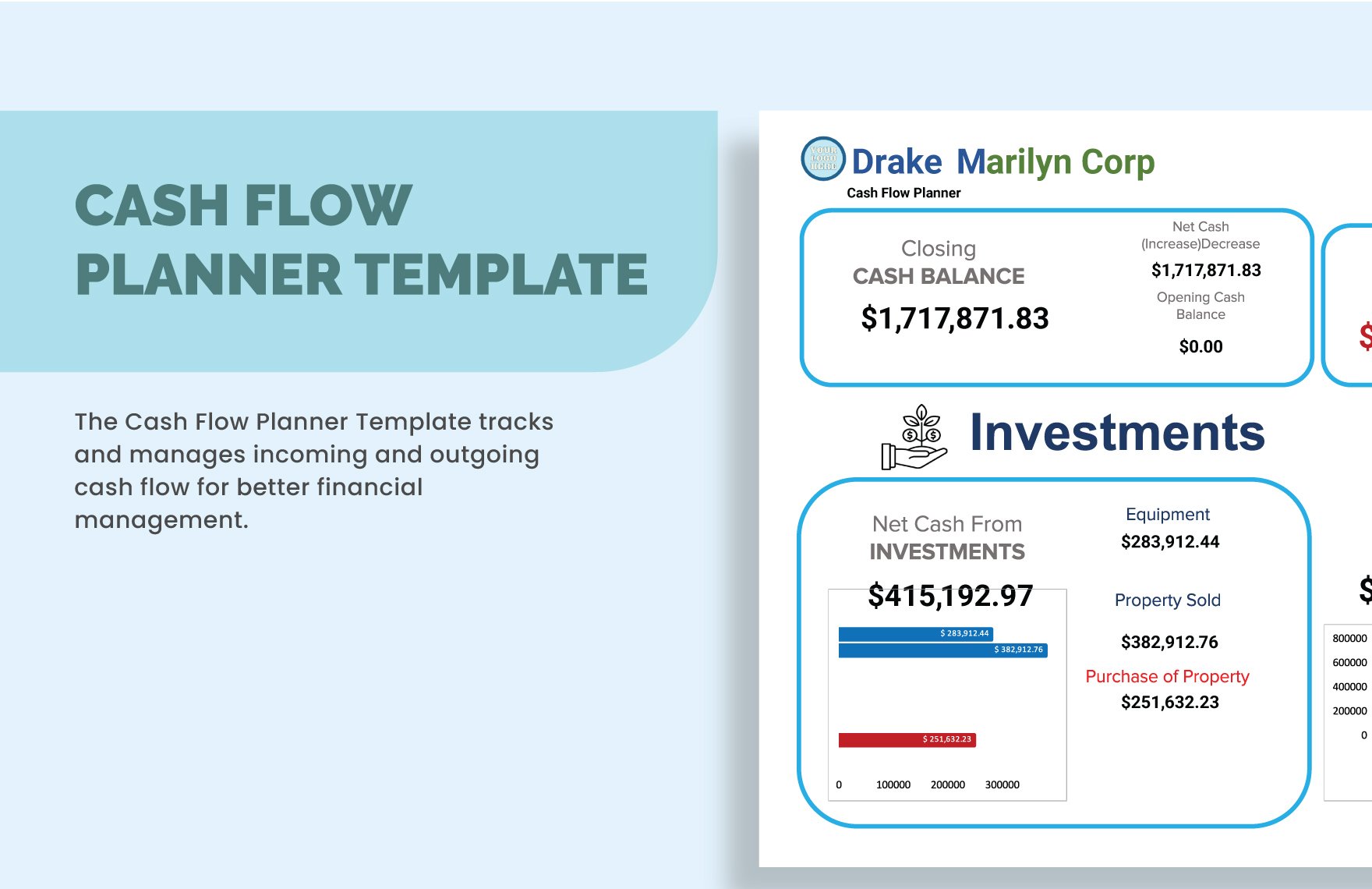Cash Flow Planner Template