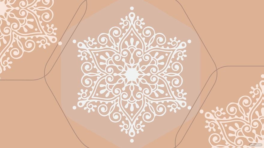 Free Boho Mandala Background in Illustrator, EPS, SVG, JPG, PNG