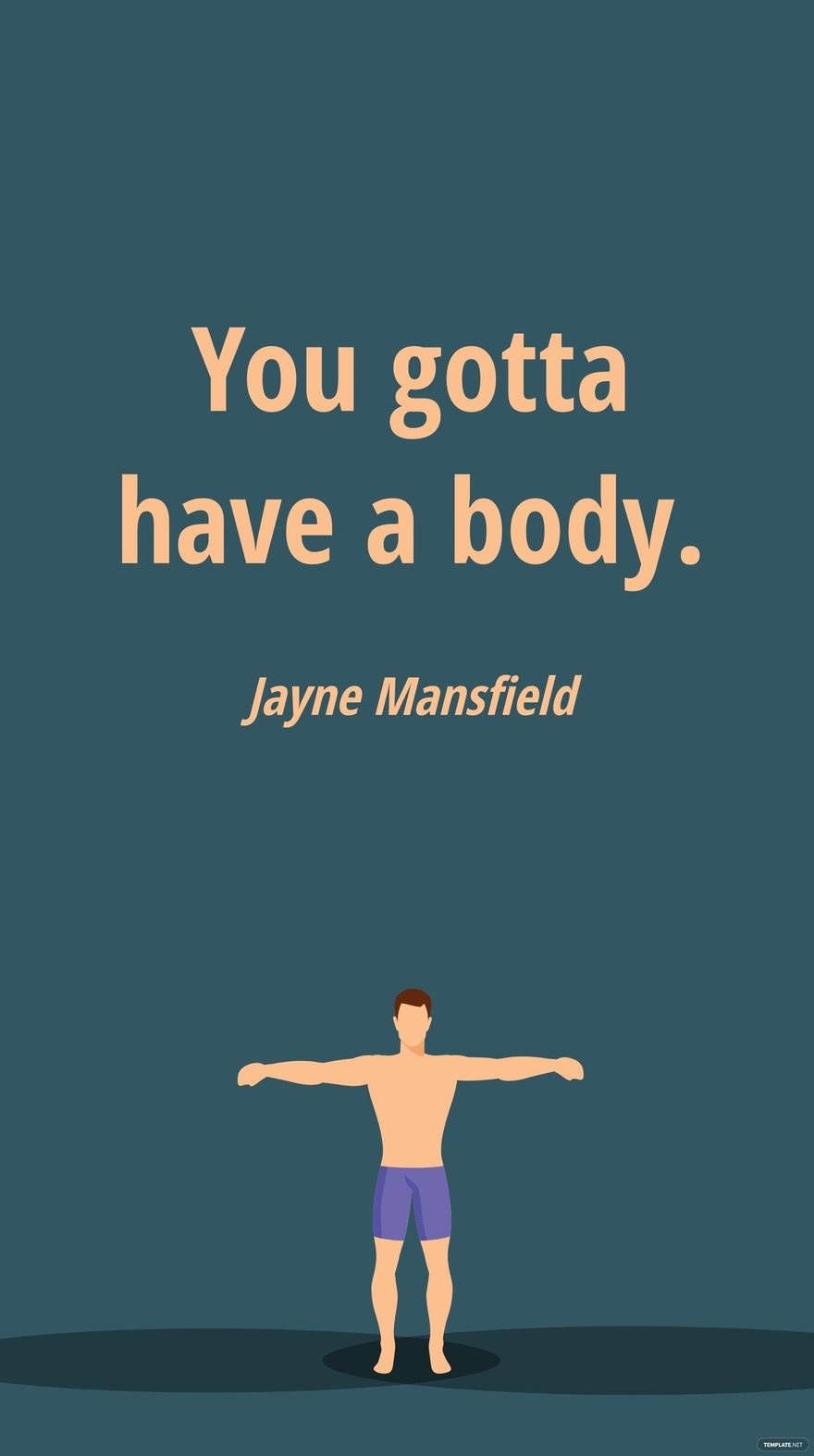 Free Jayne Mansfield - You gotta have a body. in JPG