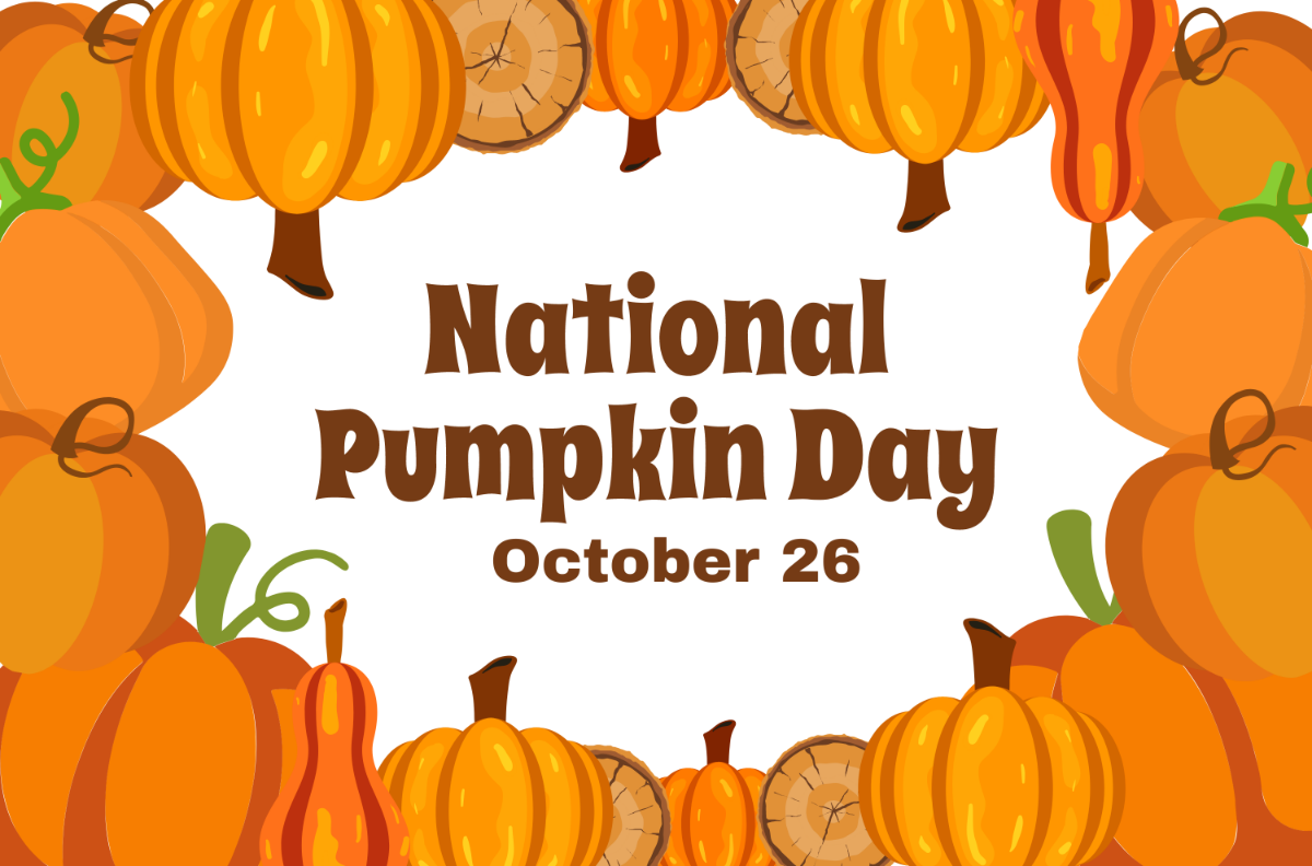 National Pumpkin Day Banner Template