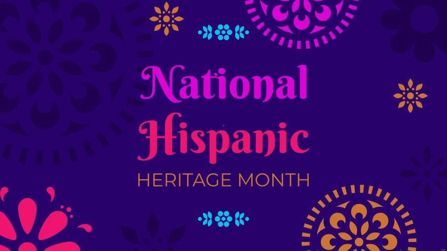 National Hispanic Heritage Month Background