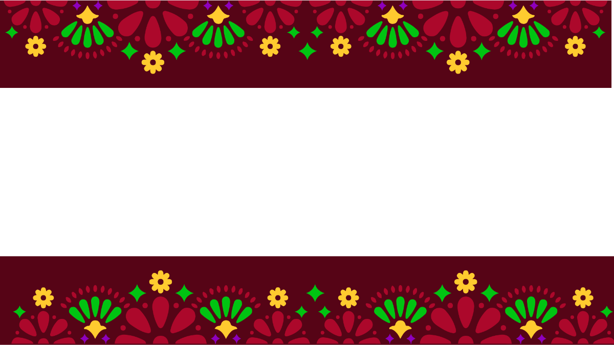 High Resolution National Hispanic Heritage Month Background Template