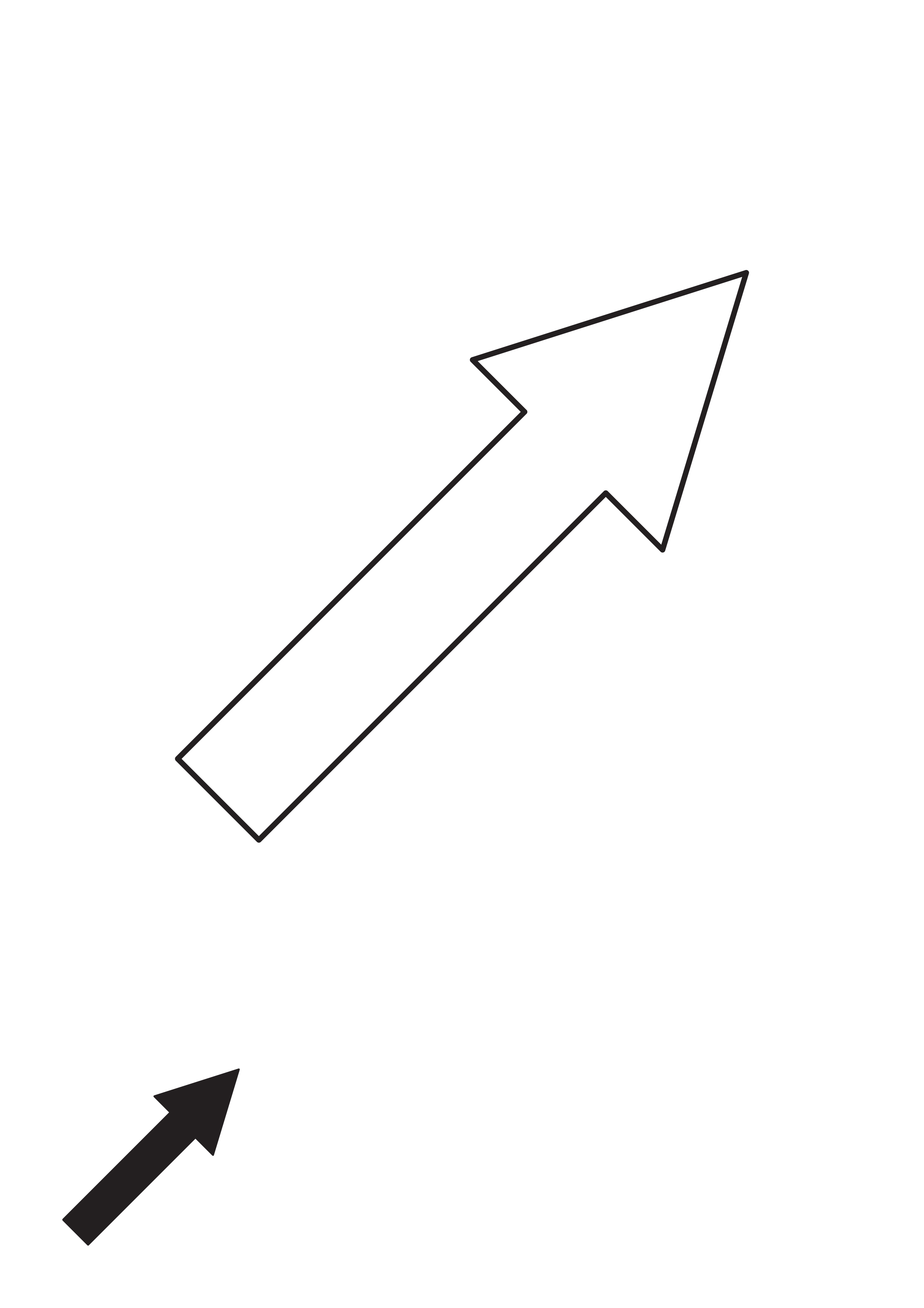 Up Arrow Coloring Page - Free Simple Black Arrow Coloring Page 1dqan 