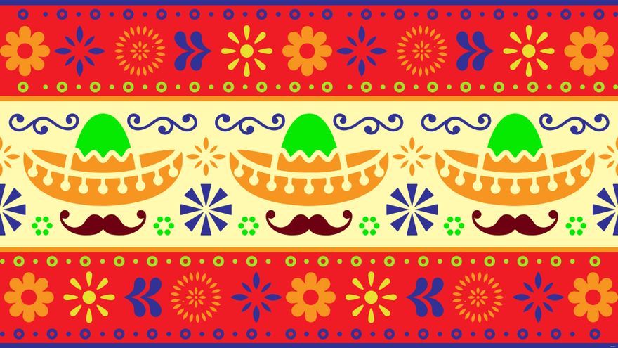 National Hispanic Heritage Month Design Background