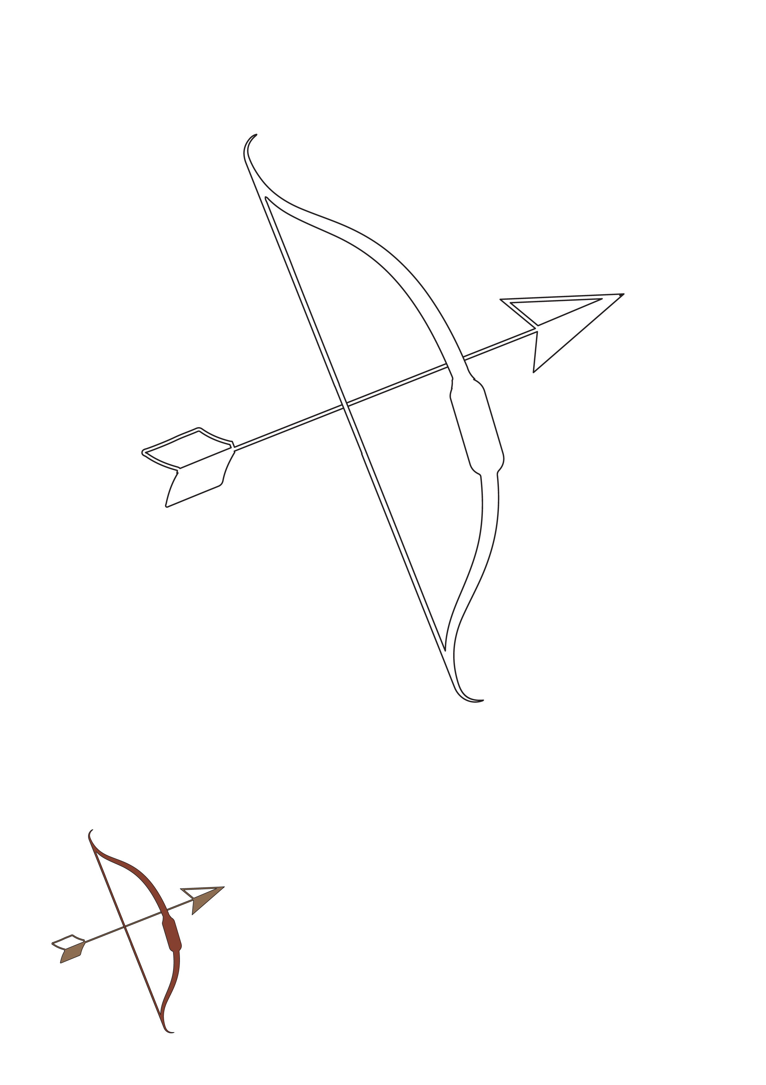 FREE Bow Arrow Template Download in Word, Google Docs, PDF