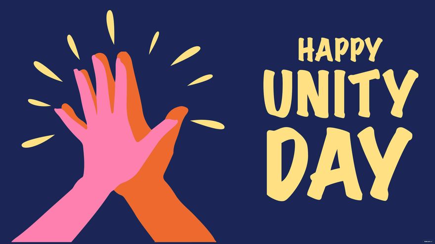 Free Happy Unity Day Background in PDF, Illustrator, PSD, EPS, SVG, JPG, PNG