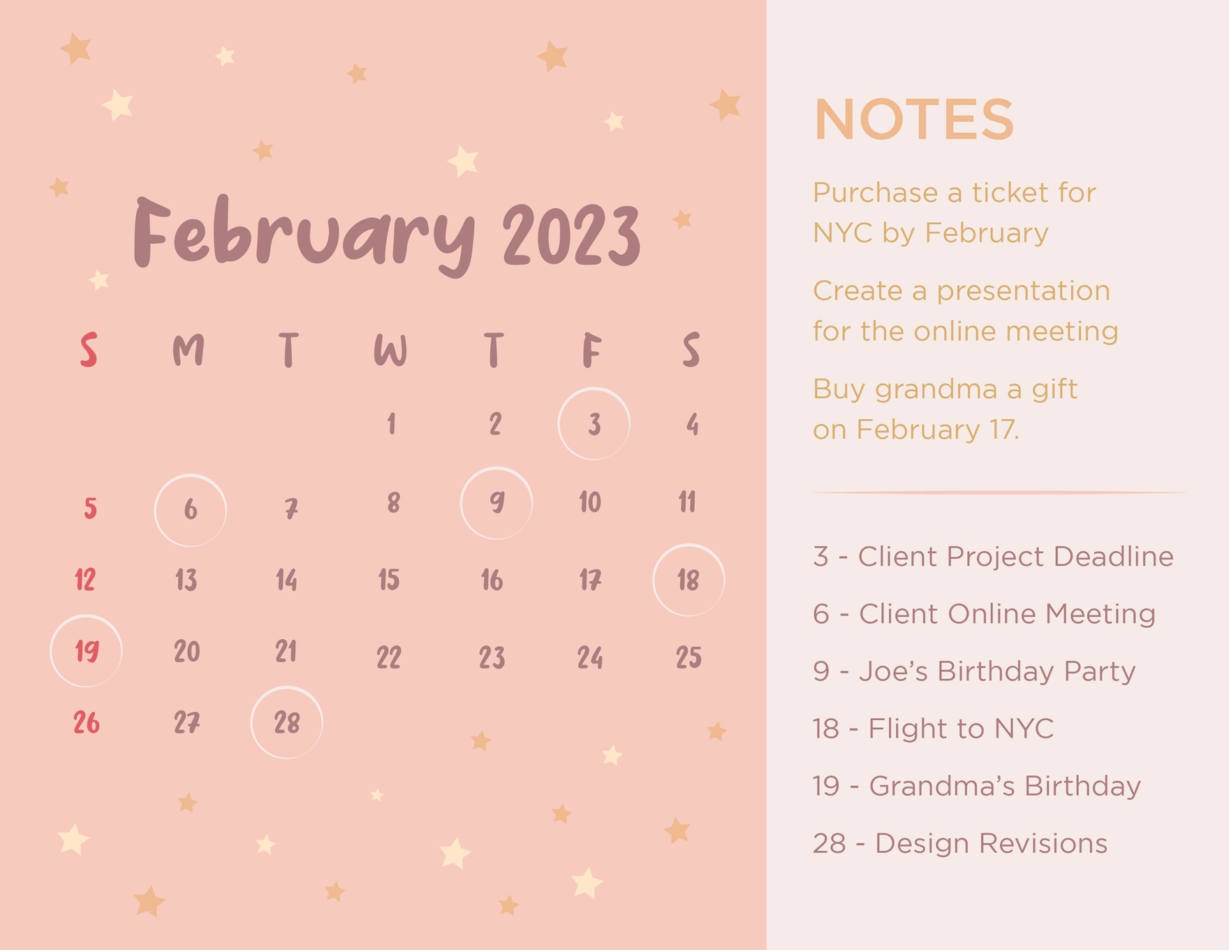 February 2023 Calendar Word Doc Get Calender 2023 Update