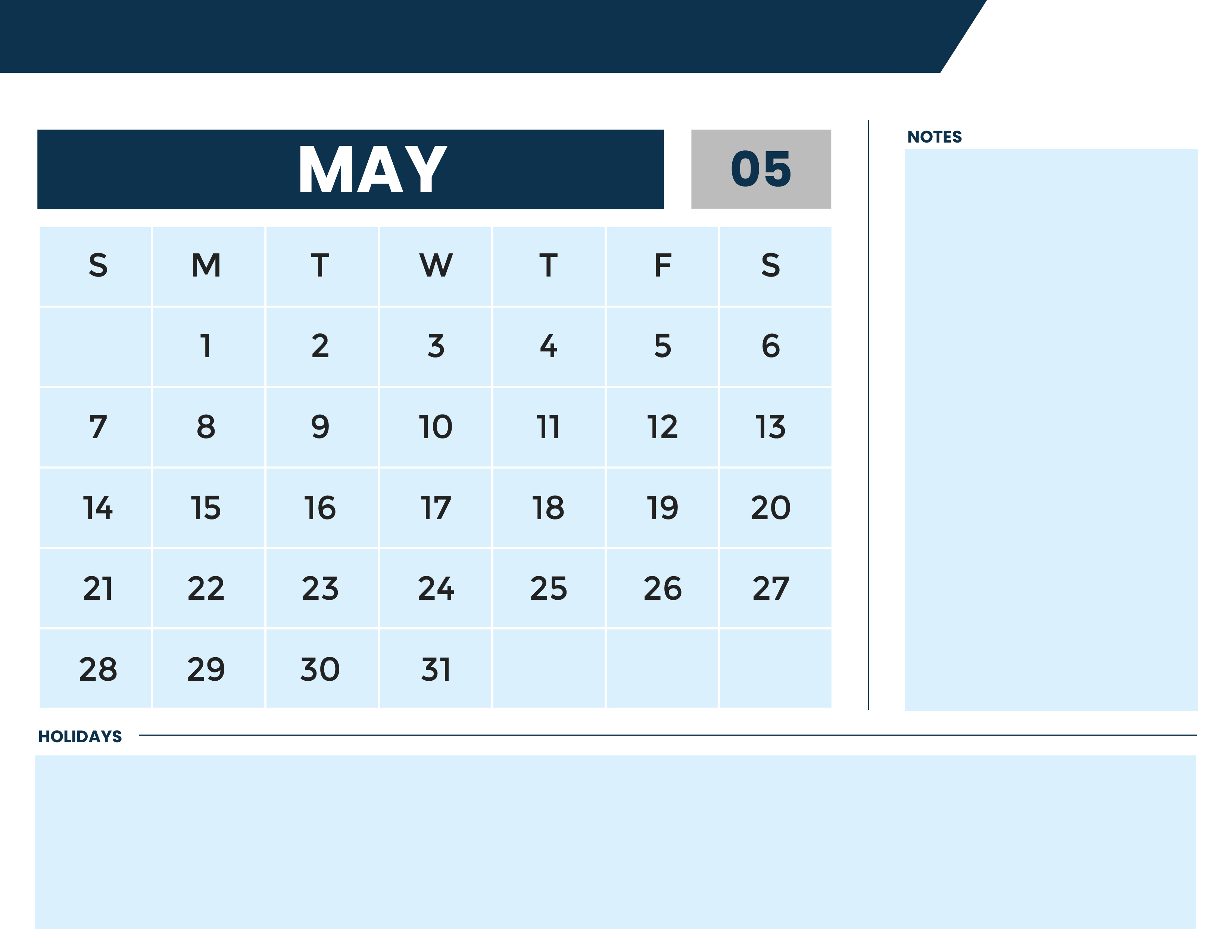Free Printable Year 2023 Monthly Calendar Template to Edit Online