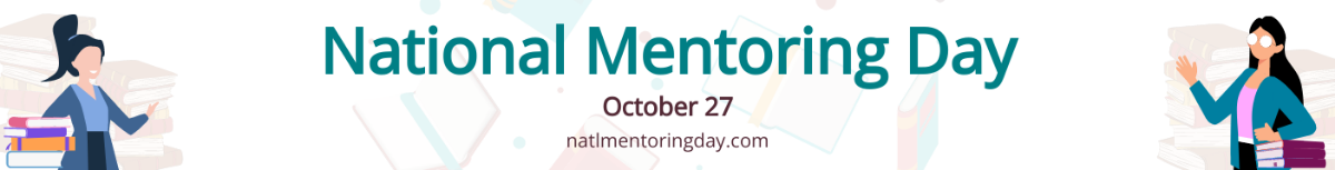 National Mentoring Day Website Banner Template