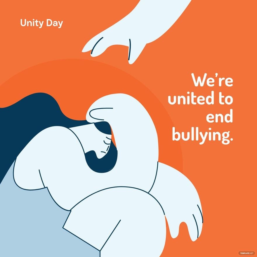 Unity Day Flyer Vector
