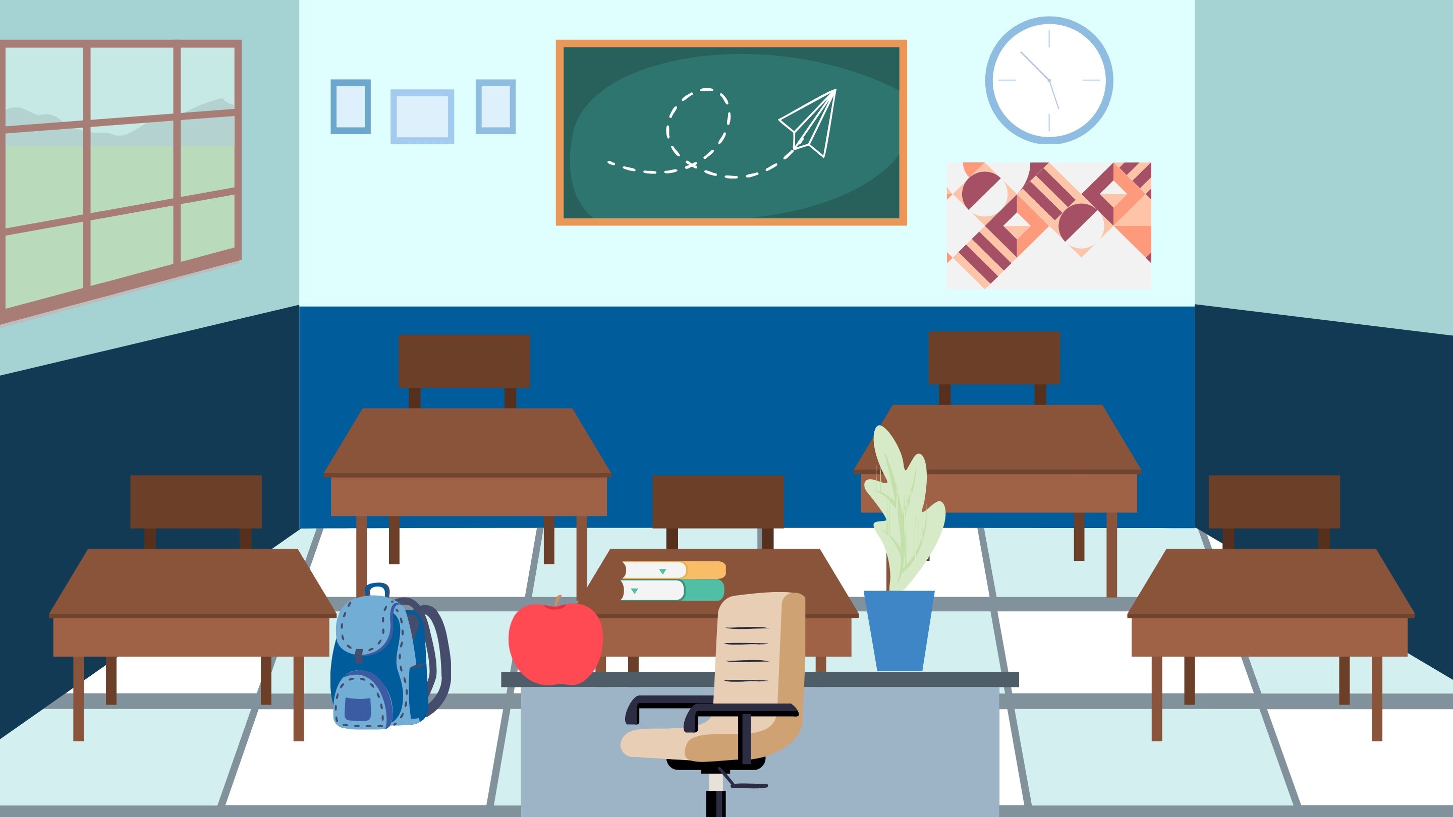Free Classroom Powerpoint Background Download In Illustrator Eps
