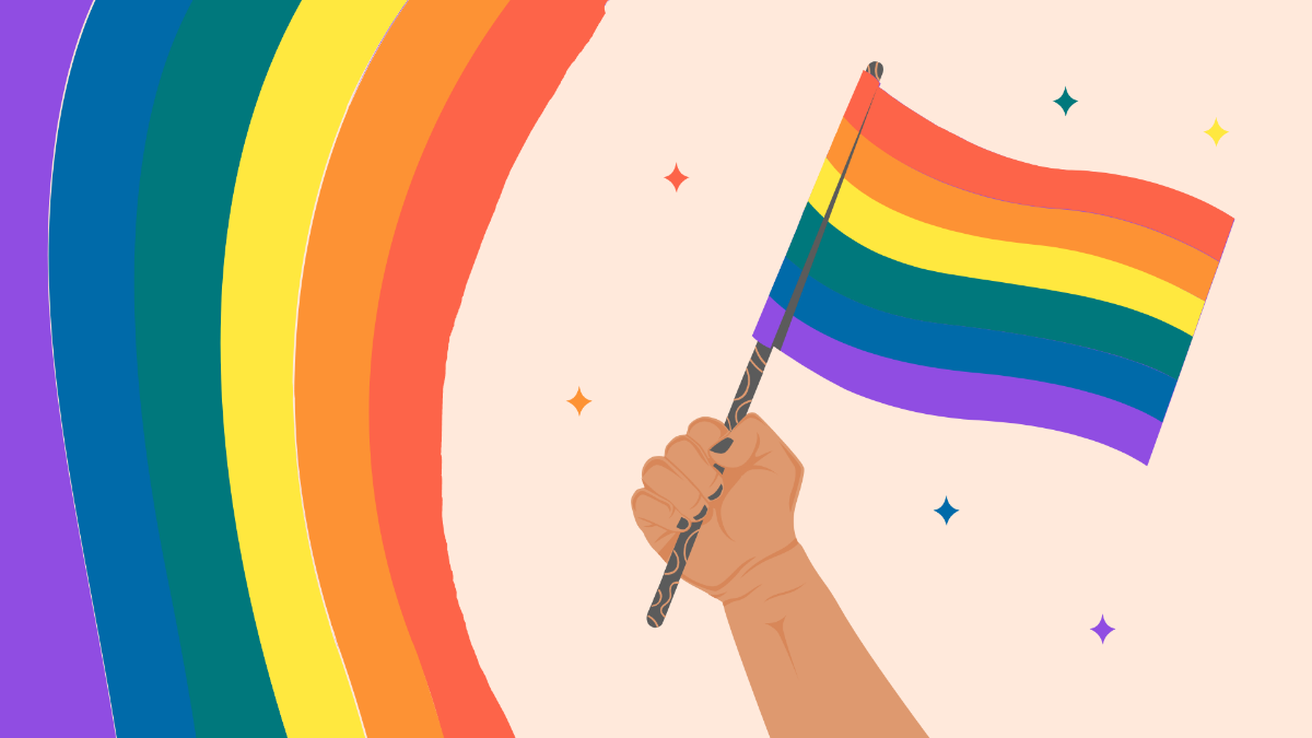 Free National Coming Out Day Image Background Template