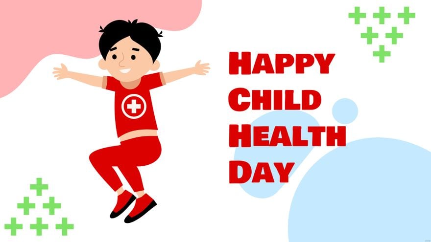 High Resolution Child Health Day Background