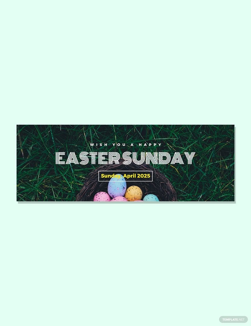 Easter Sunday Tumblr Banner Template