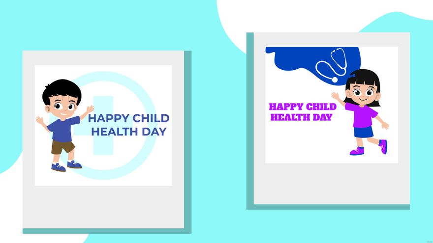 Child Health Day Photo Background