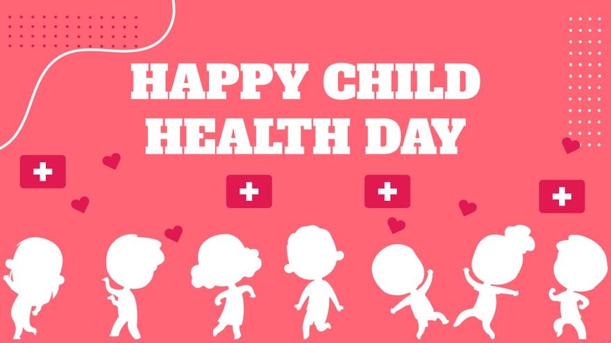 Child Health Day Image Background