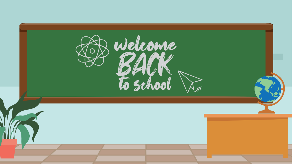 Classroom Board Background Template