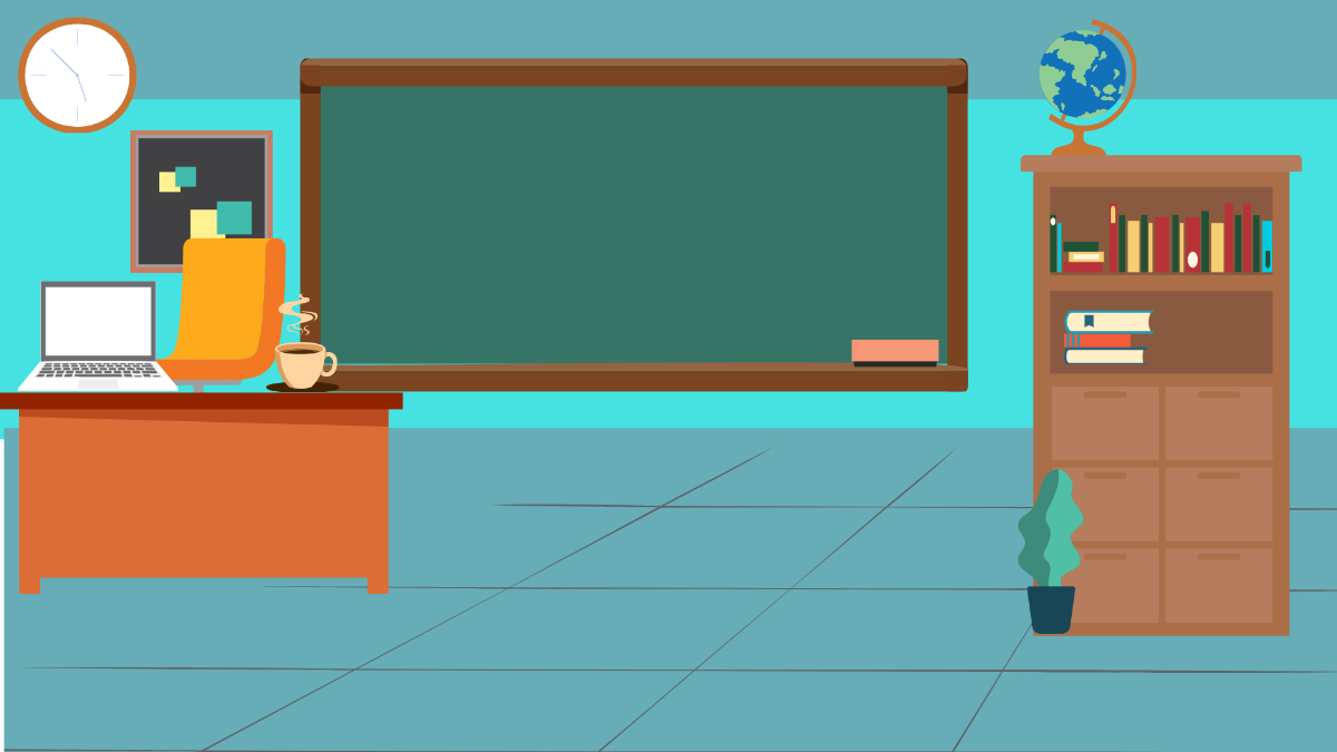 Classroom Image Background Template