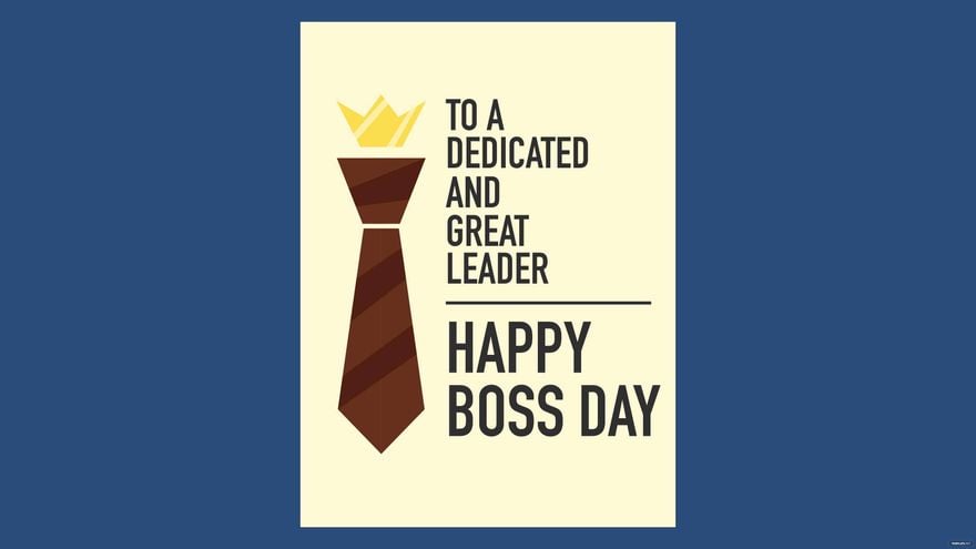 Boss' Day Greeting Card Background