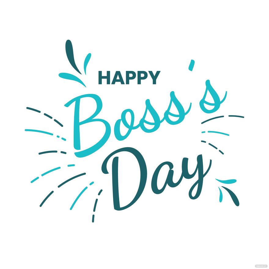 Boss' Day Clipart Vector in PSD, Illustrator, SVG, JPG, EPS, PNG