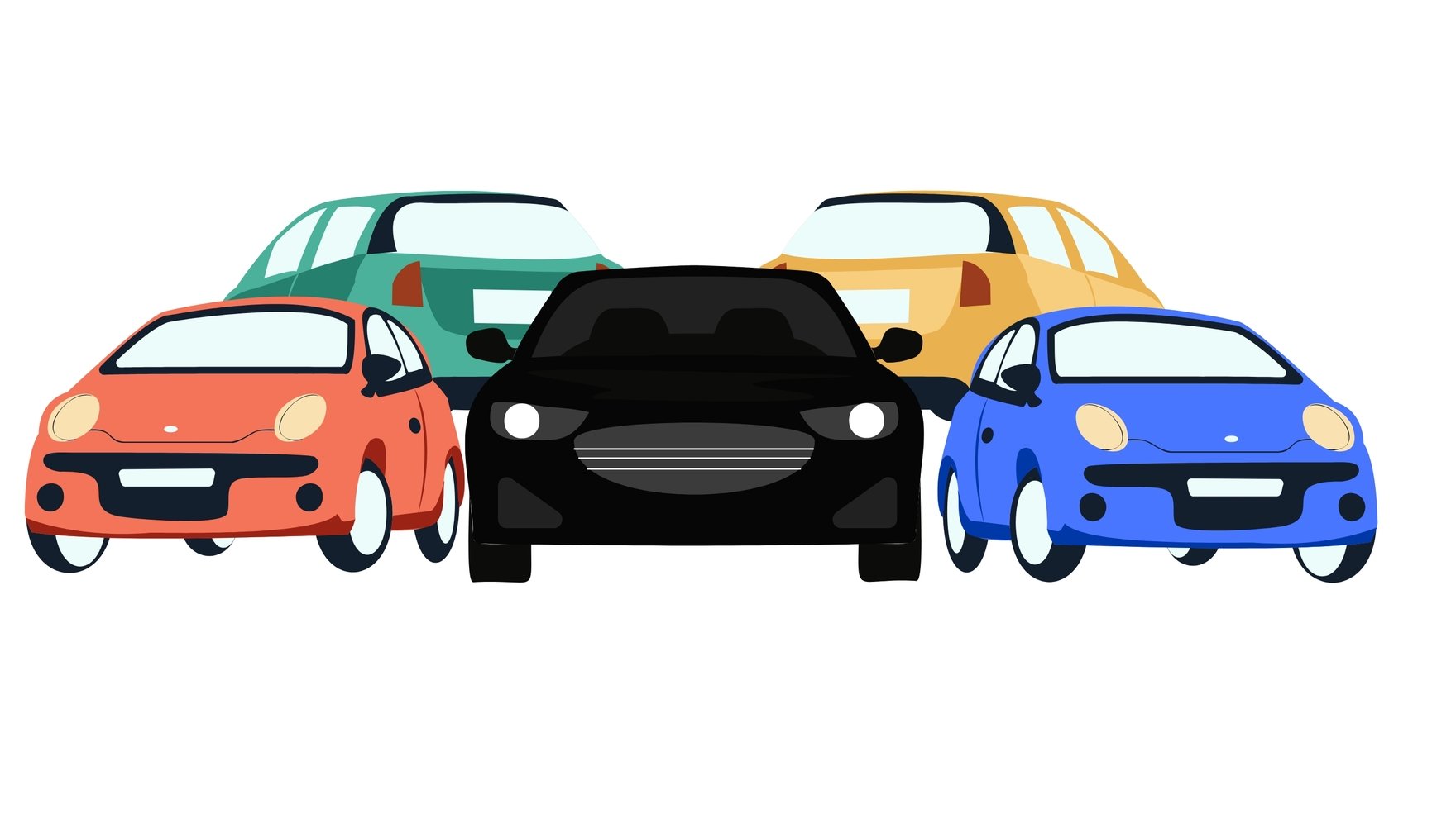 Free Cars White Background in Illustrator, EPS, SVG, JPG, PNG