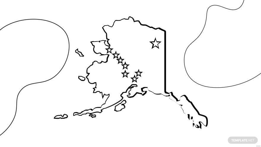 Alaska Day Drawing Background in PDF, Illustrator, PSD, EPS, SVG, JPG, PNG