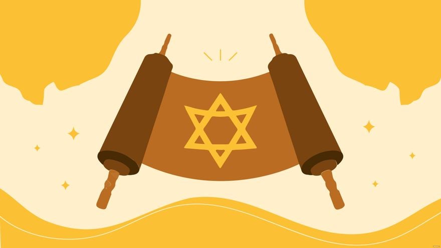 Free Happy Simchat Torah Background in PDF, Illustrator, PSD, EPS, SVG, JPG, PNG