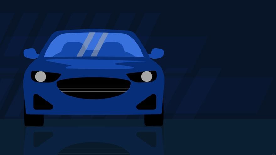 Free Blue Car Background in Illustrator, EPS, SVG, JPG, PNG