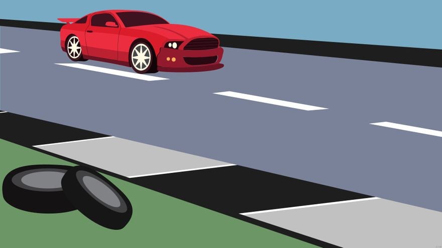 Free Car Race Track Background in Illustrator, EPS, SVG, JPG, PNG